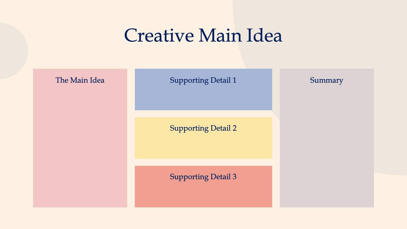 Creative-Main-Idea-Slides | Infografolio