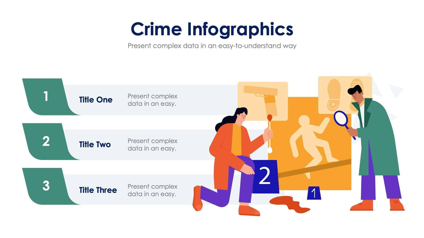 Crime Slide Infographic Template S08172210 Infografolio