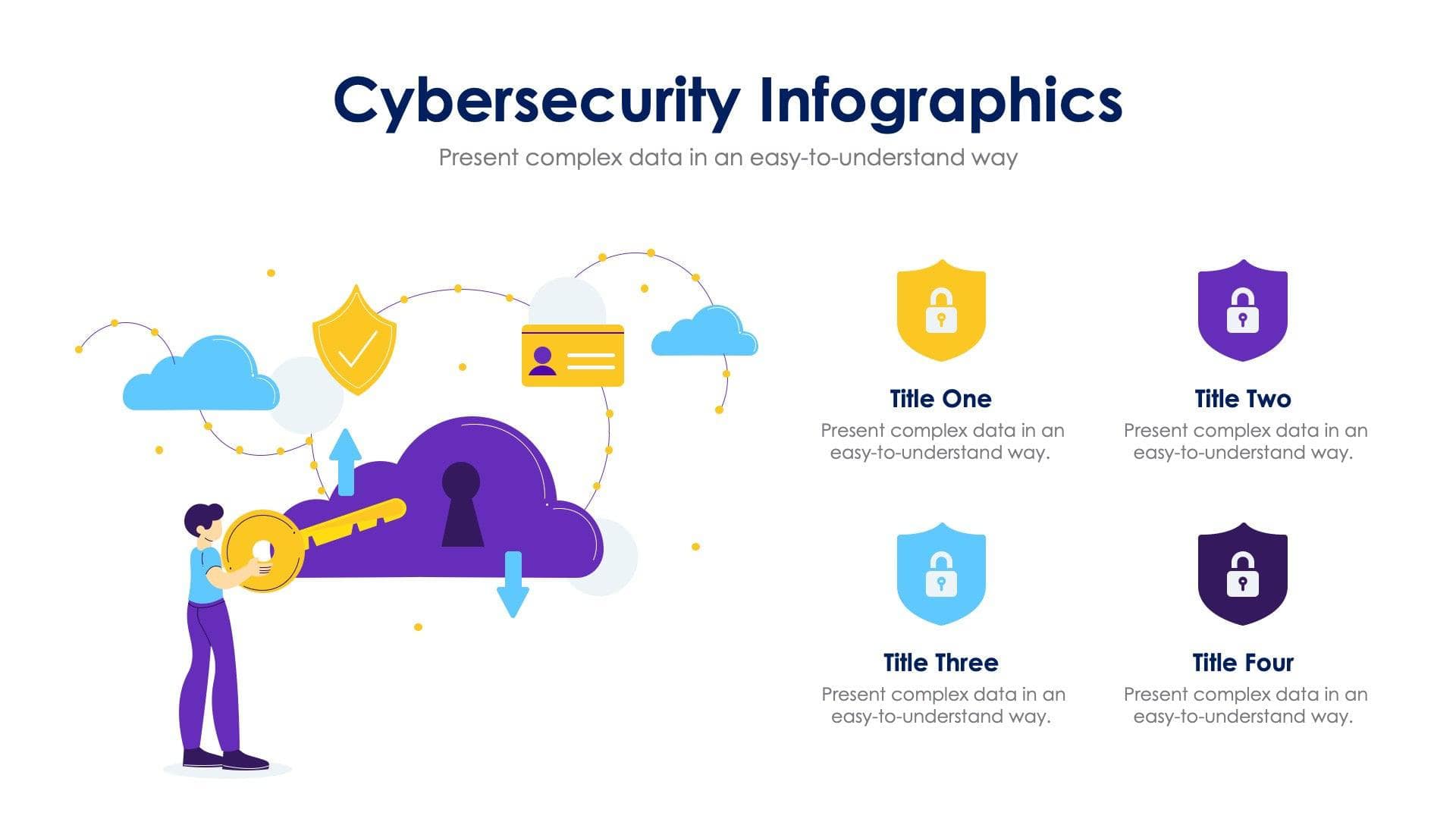 Cybersecurity Slide Infographic Template S08252220 | Infografolio