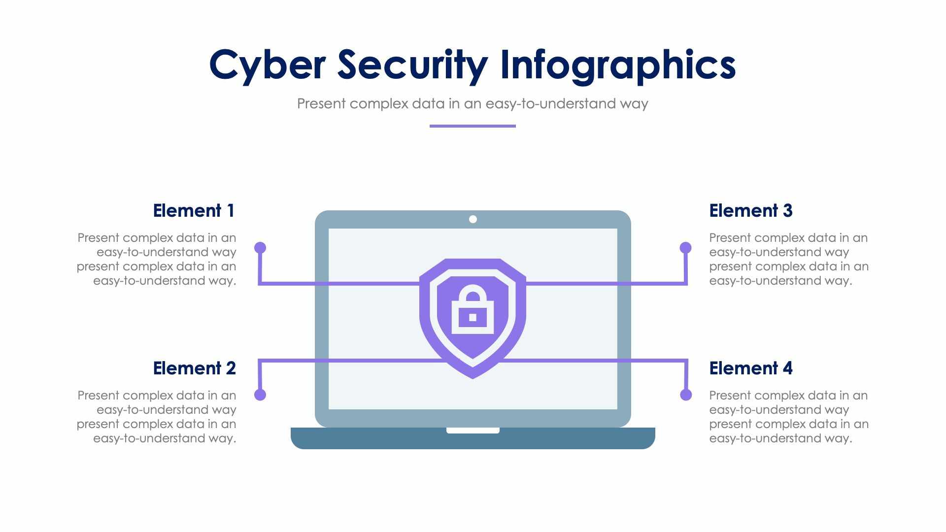 Cybersecurity Slide Infographic Template S12202102 – Infografolio