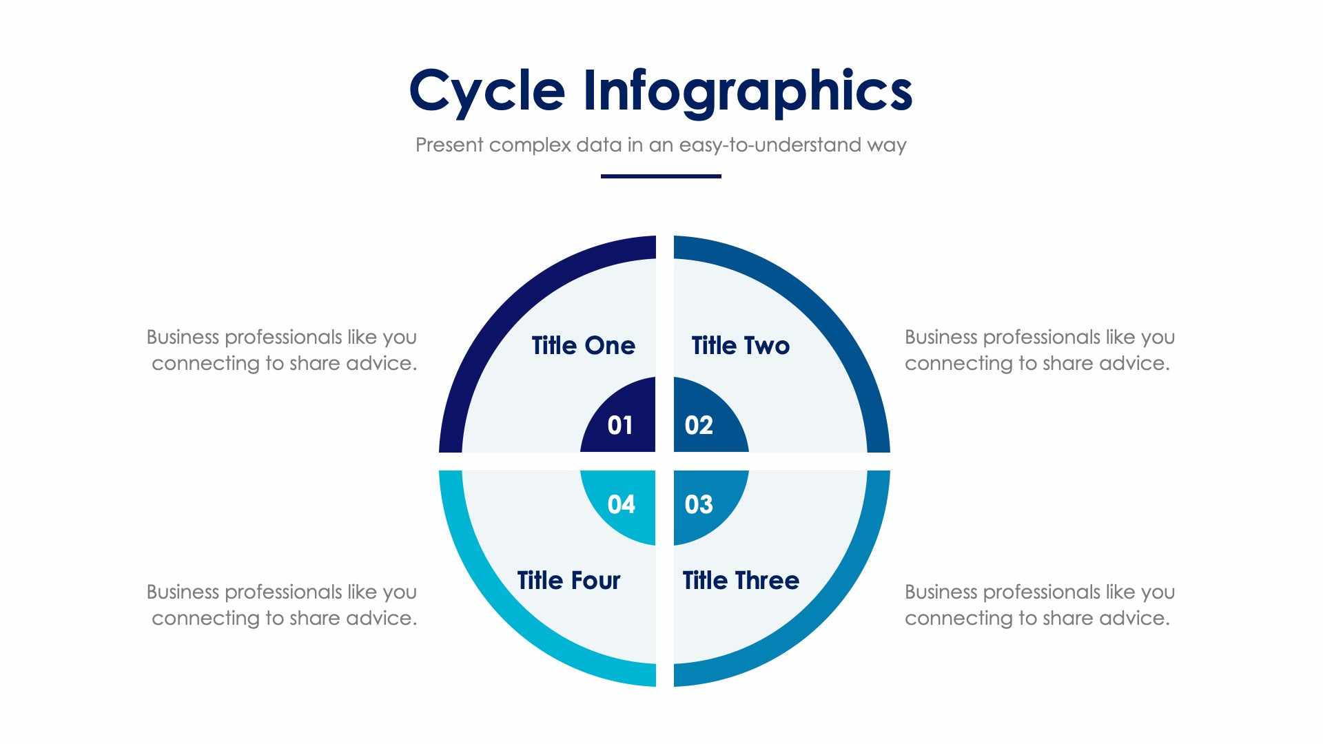 Cycle Slide Infographic Template S02072217 