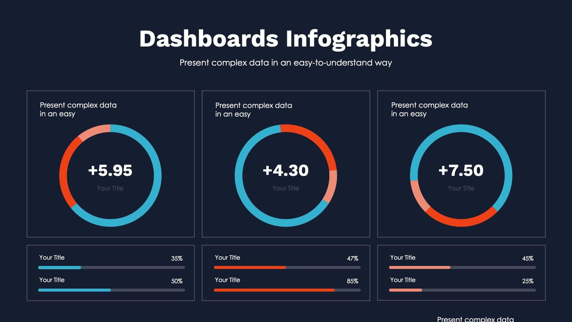 Dashboard Slide Infographic Template S08232222 | Infografolio