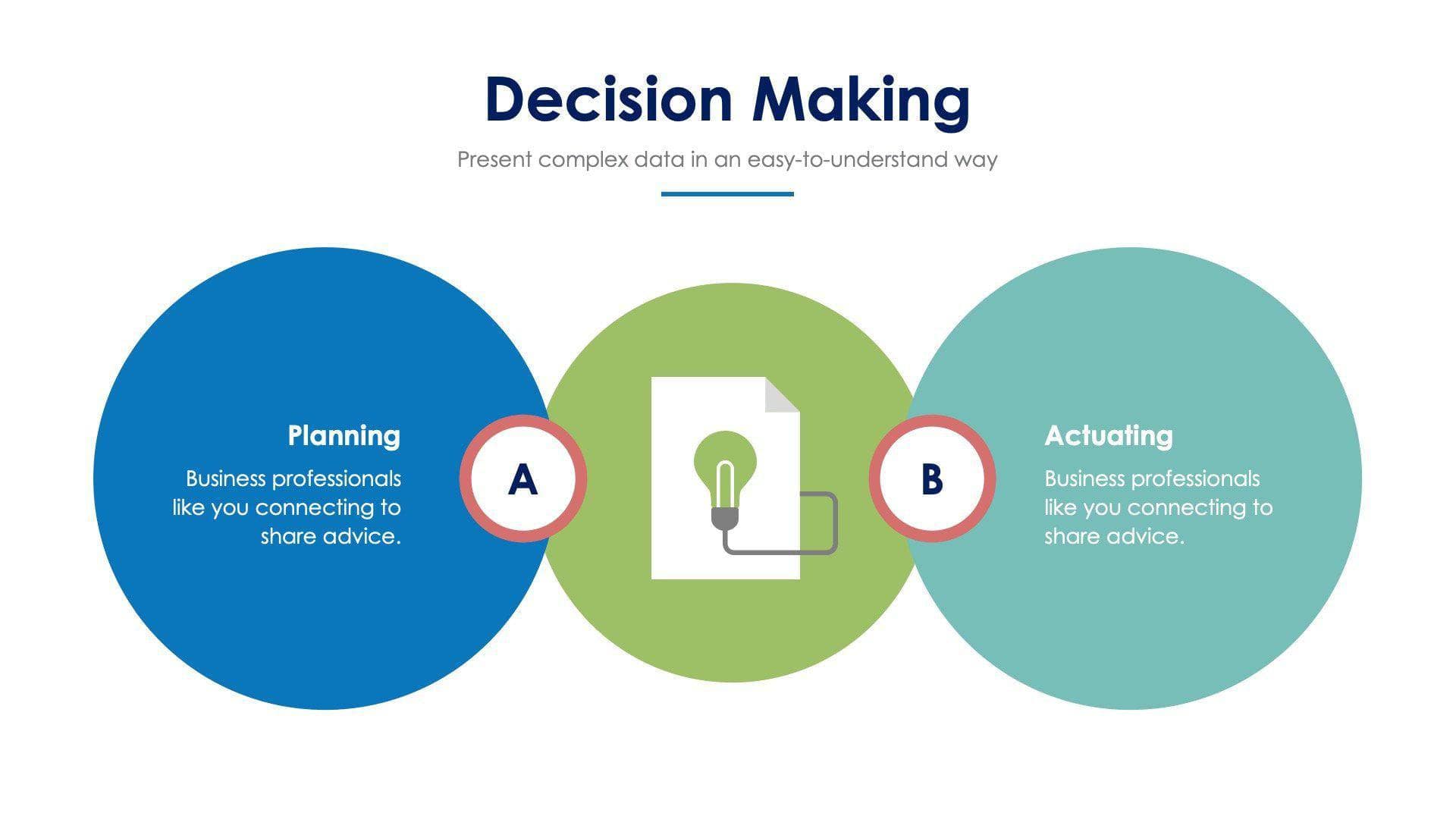 Decision Making Slide Infographic Template S11232105 | Infografolio