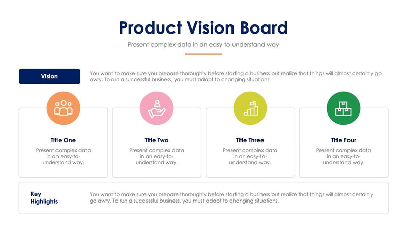 Product Vision Slide Templates | Infografolio