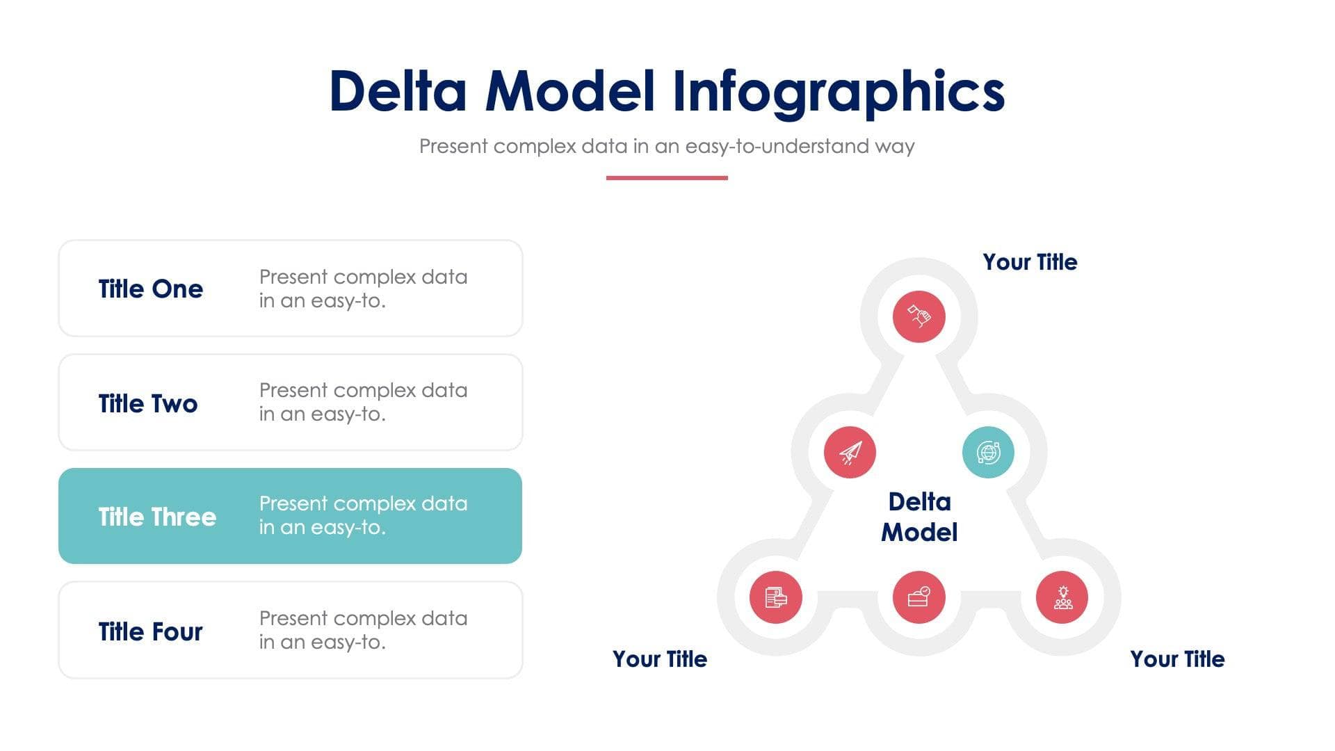 Delta Model Slide Infographic Template S06102211 – Infografolio