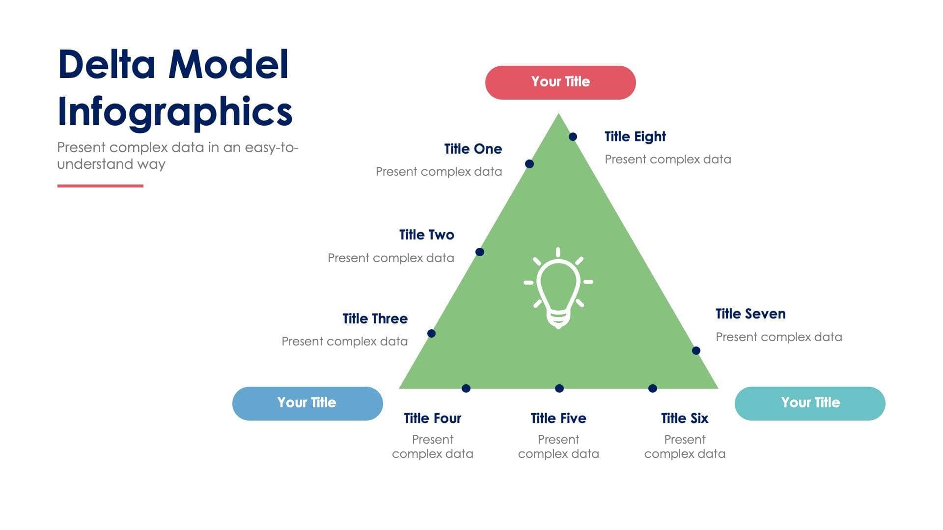 Delta Model Slide Infographic Template S06102215 | Infografolio