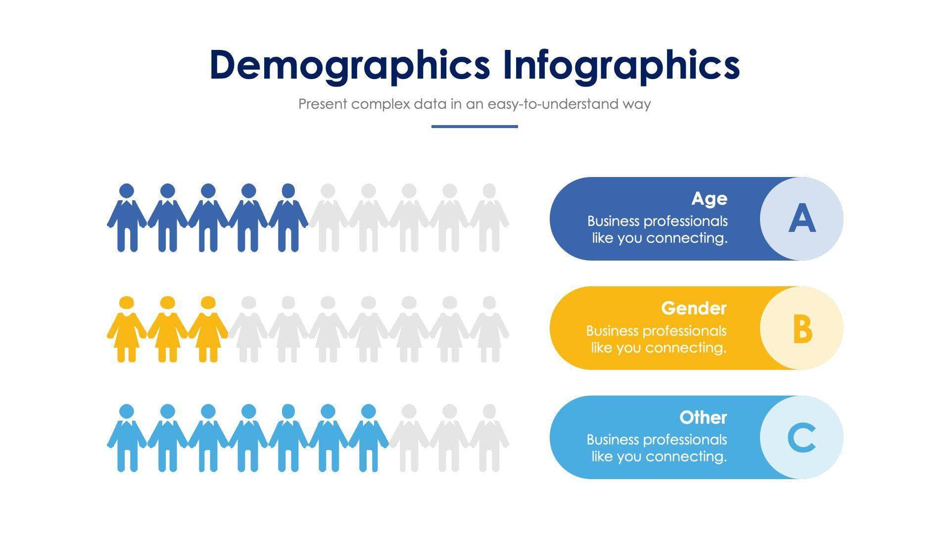 Demographic Infographic Template Demographic Infographic Template