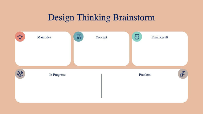 Powerpoint Brain Storm Format Examples Design-Thinking-Brainstorm-Slides | Infografolio