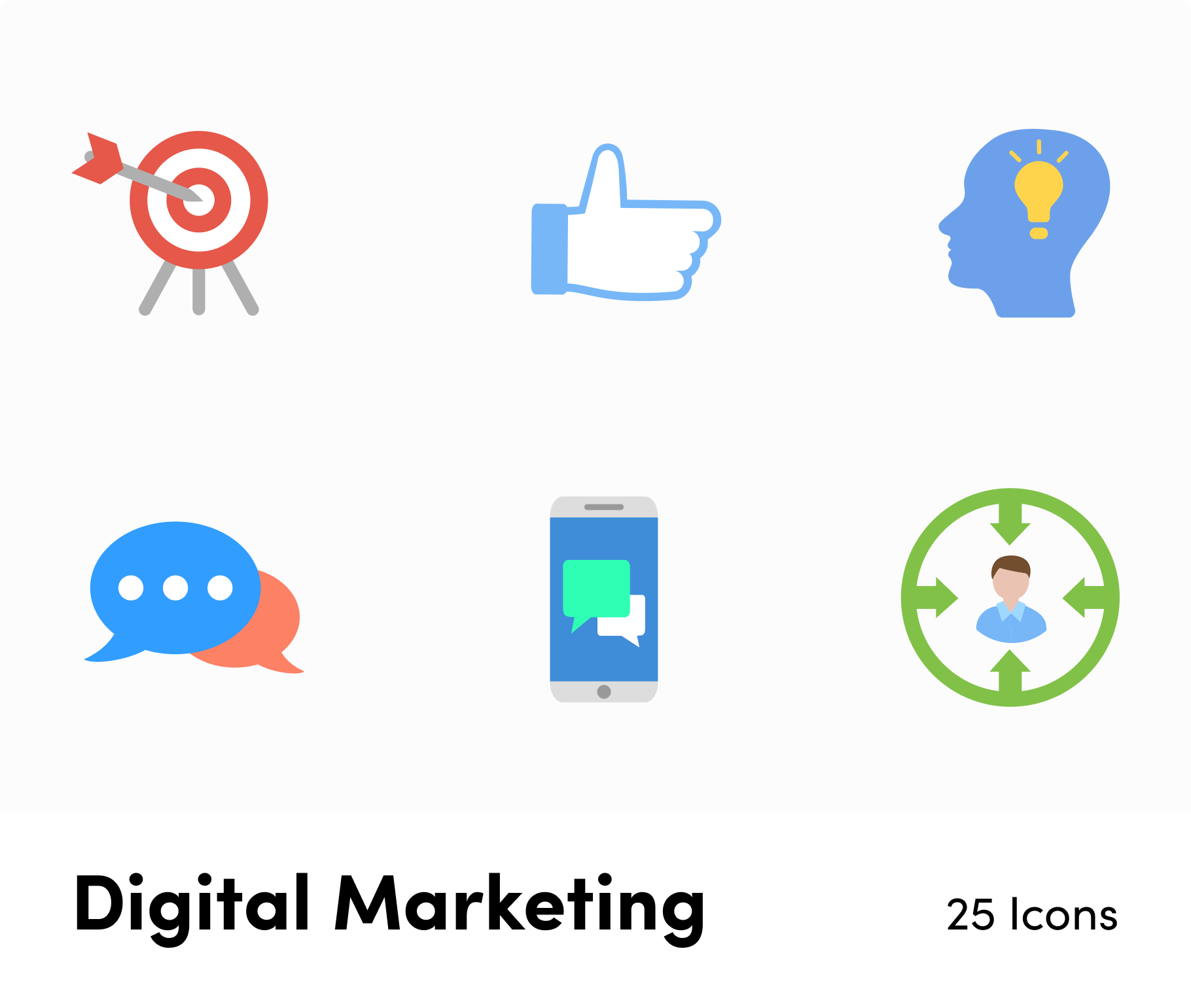 Digital Marketing Flat Vector Icons S11262102-Icons-Digital-Marketing-Flat-Vector-Icons-Powerpoint-Keynote-Google-Slides-Adobe-Illustrator-Infografolio