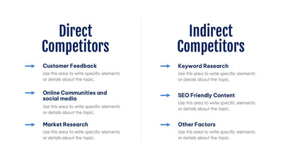 Direct Comparison Slide Example Direct-and-Indirect-Competitors-Slides – Infografolio