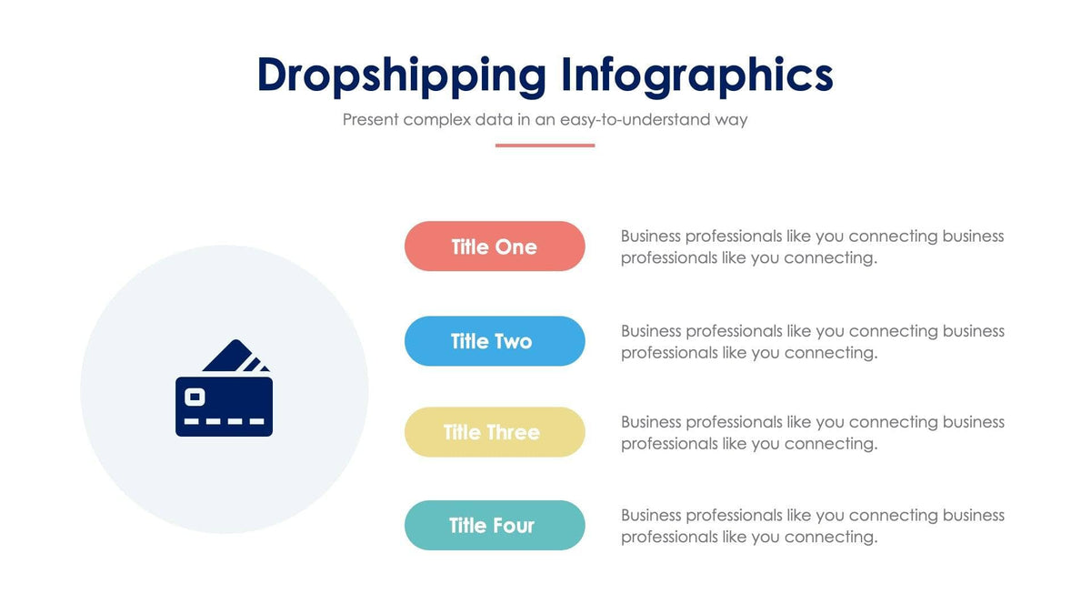 Drop Shipping Slide Infographic Template S04112207 – Infografolio