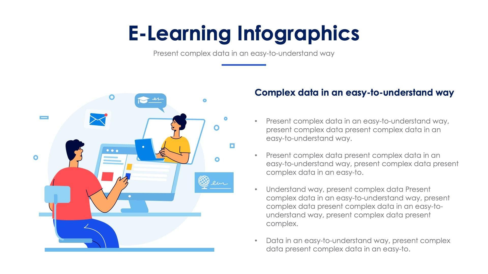 E-Learning Slide Infographic Template S04182209 | Infografolio