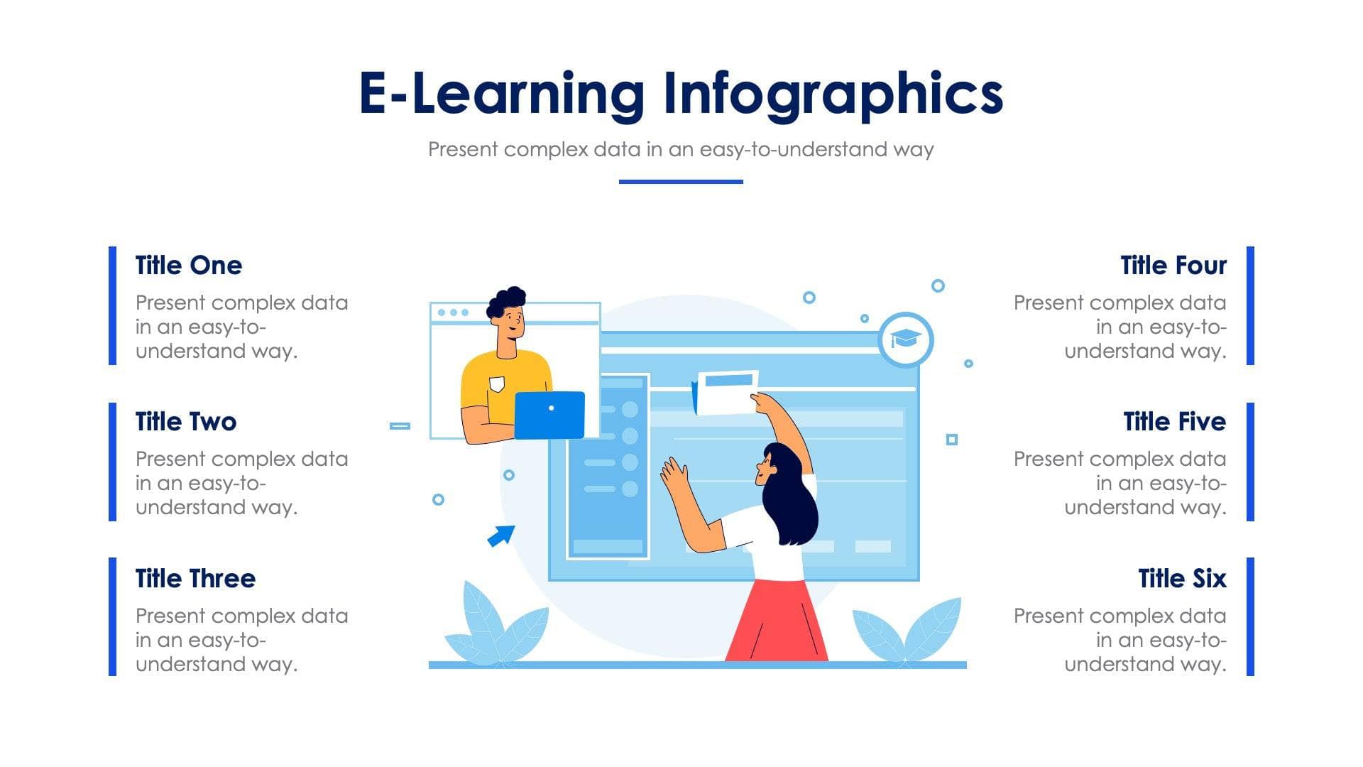 E-Learning Slide Infographic Template S04182211 | Infografolio