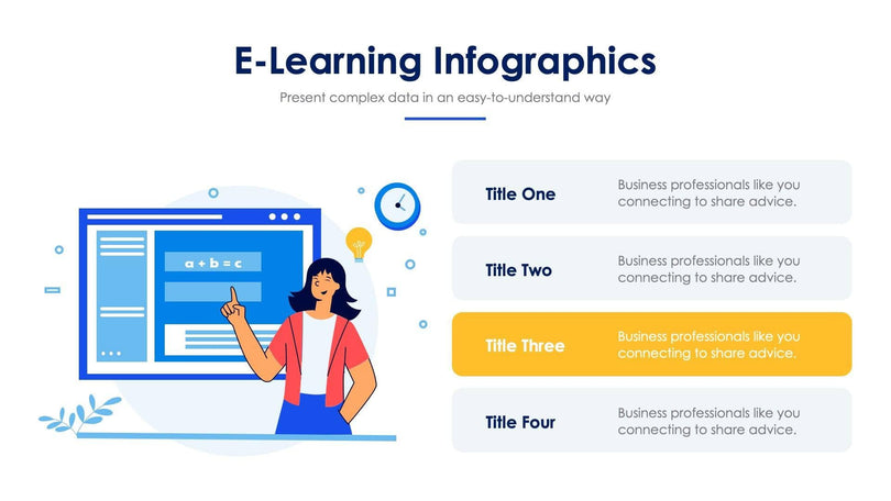 E-Learning-Slides Slides E-Learning Slide Infographic Template S04182215 powerpoint-template keynote-template google-slides-template infographic-template