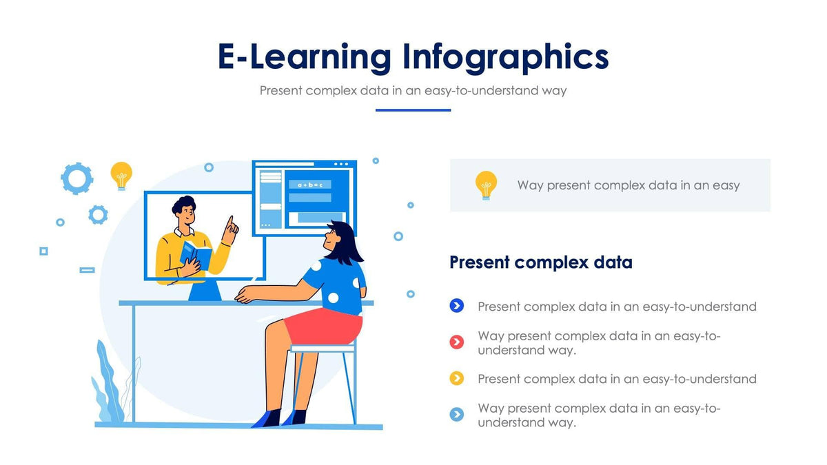 E-Learning Slide Infographic Template S04182218 – Infografolio