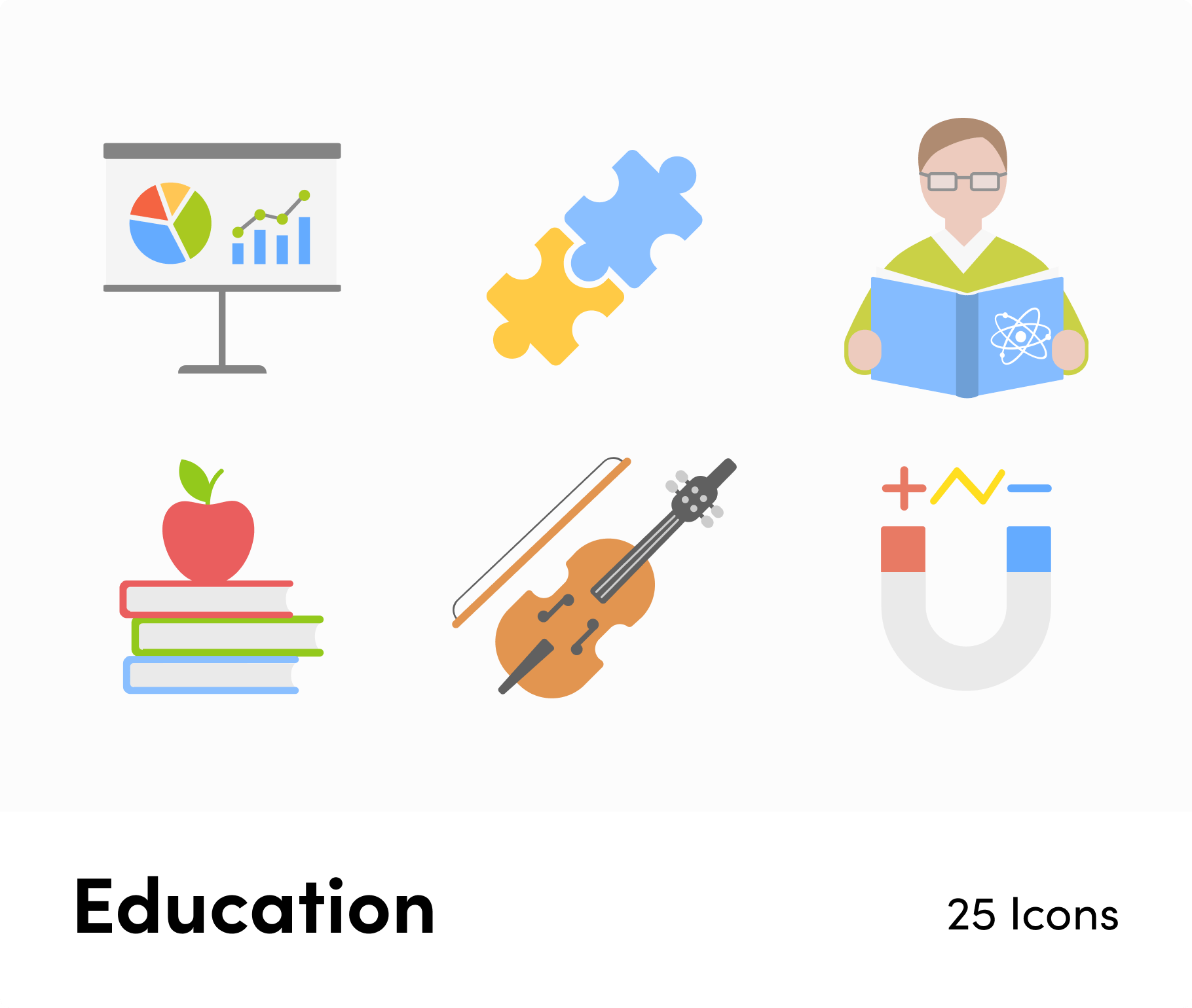 Education-Flat-Vector-Icons Icons Education Flat Vector Icons S01142202 powerpoint-template keynote-template google-slides-template infographic-template