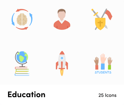 Education-Flat-Vector-Icons Icons Education Flat Vector Icons S01142208 powerpoint-template keynote-template google-slides-template infographic-template