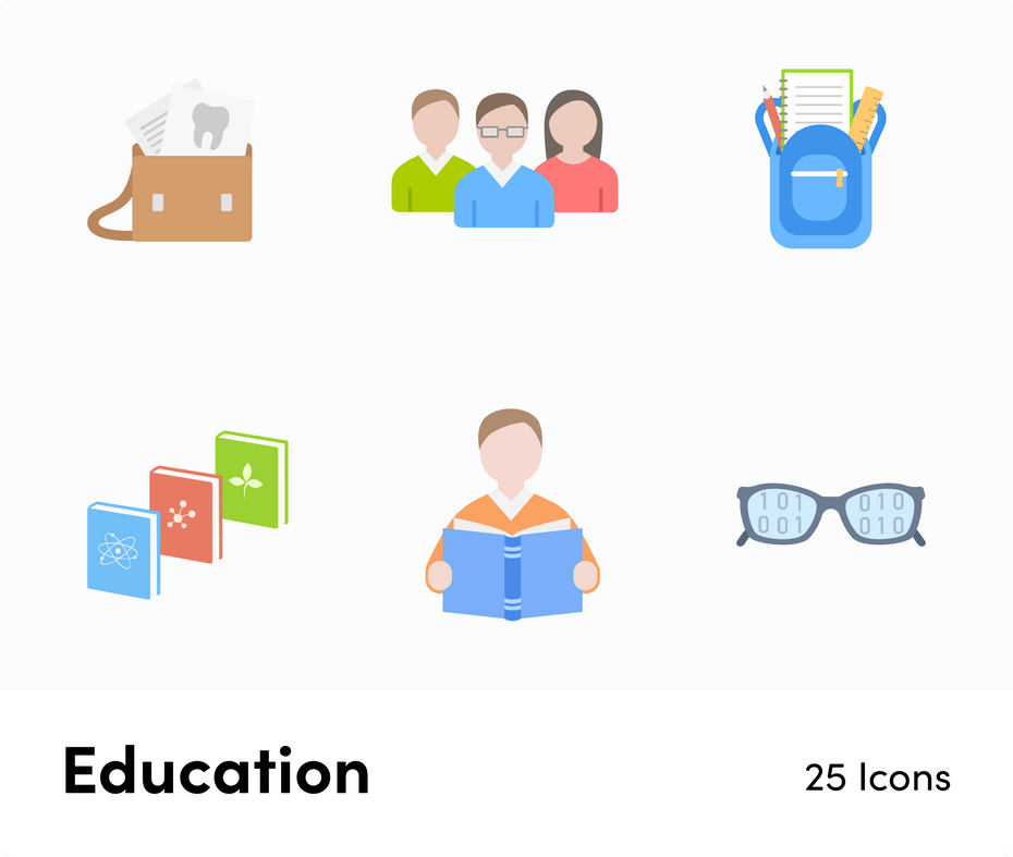 Education-Flat-Vector-Icons Icons Education Flat Vector Icons S01142212 powerpoint-template keynote-template google-slides-template infographic-template