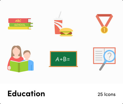Education-Flat-Vector-Icons Icons Education Flat Vector Icons S01142216 powerpoint-template keynote-template google-slides-template infographic-template