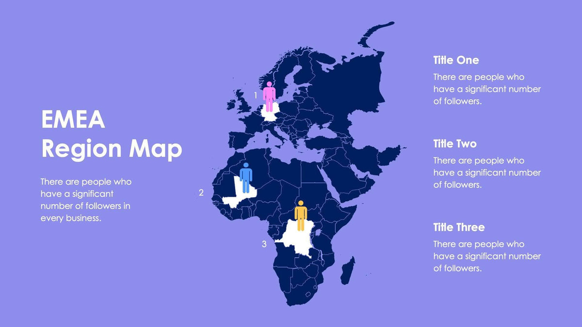 EMEA Region Map Infographic Slide Template S11012212 – Infografolio