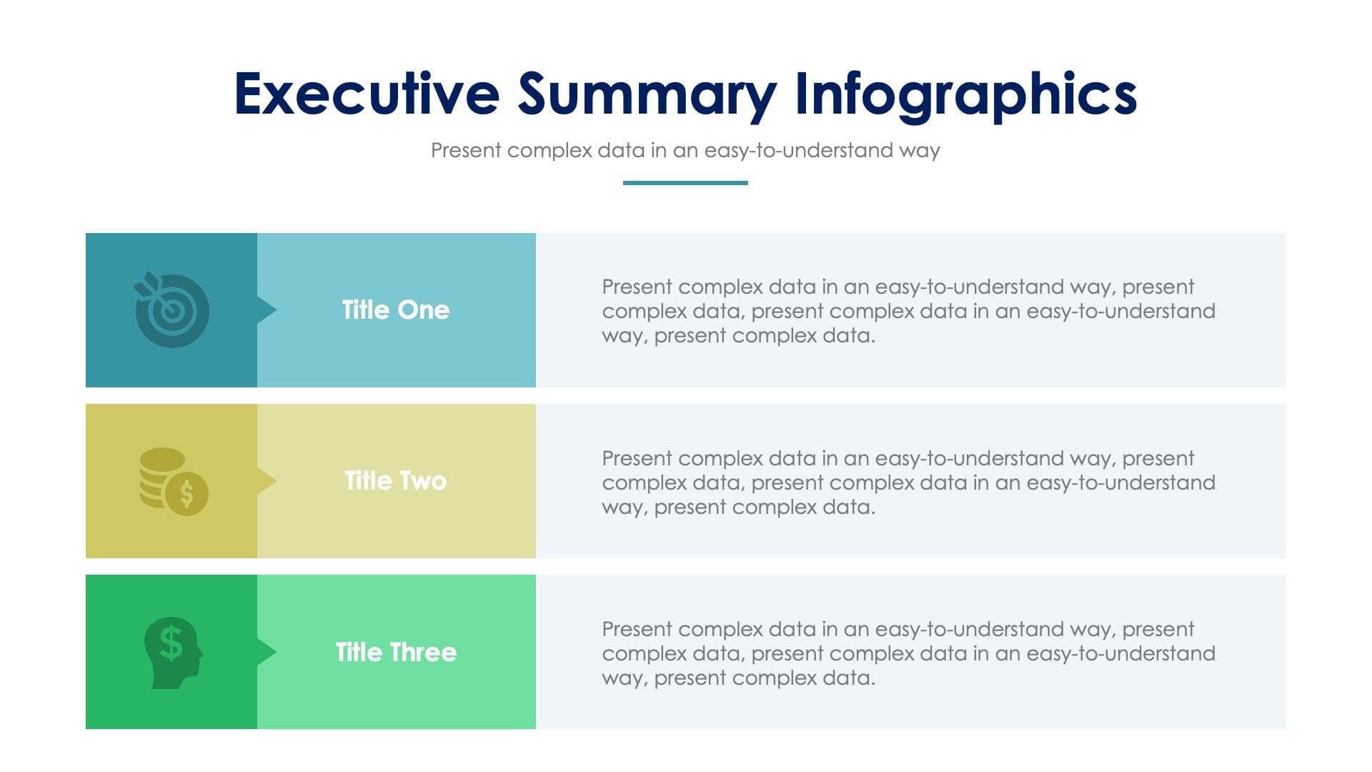 Executive Summary Slide Infographic Template S02152212 | Infografolio