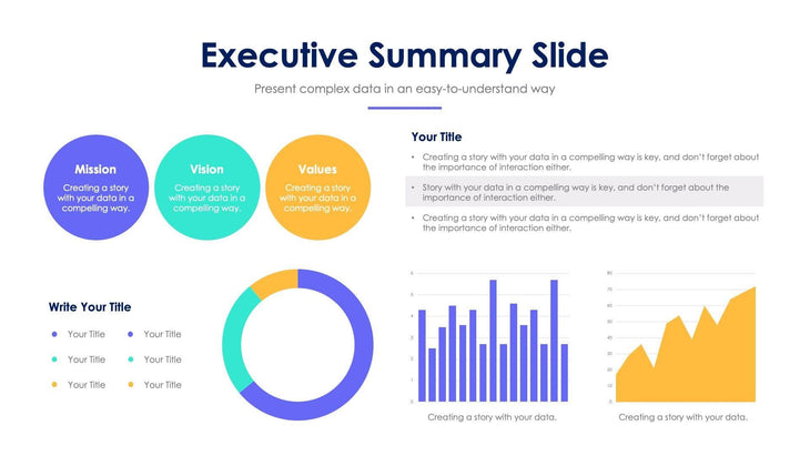 Executive Summary Slide Infographic Template S07252207 Infografolio