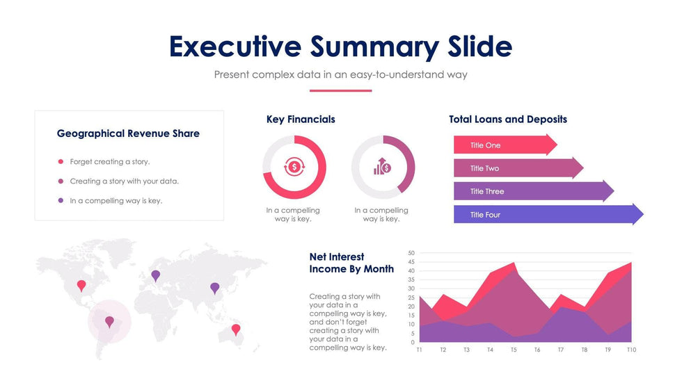 Executive Summary Slide Infographic Template S07252211 | Infografolio