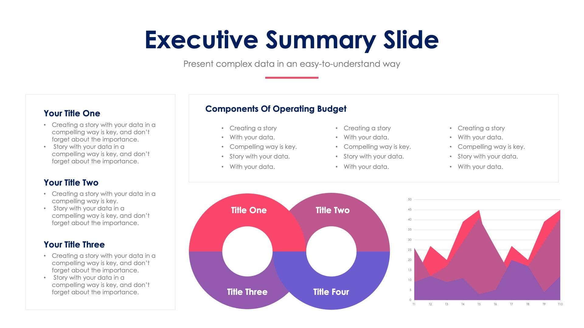 Executive Summary Slide Infographic Template S07252214 | Infografolio