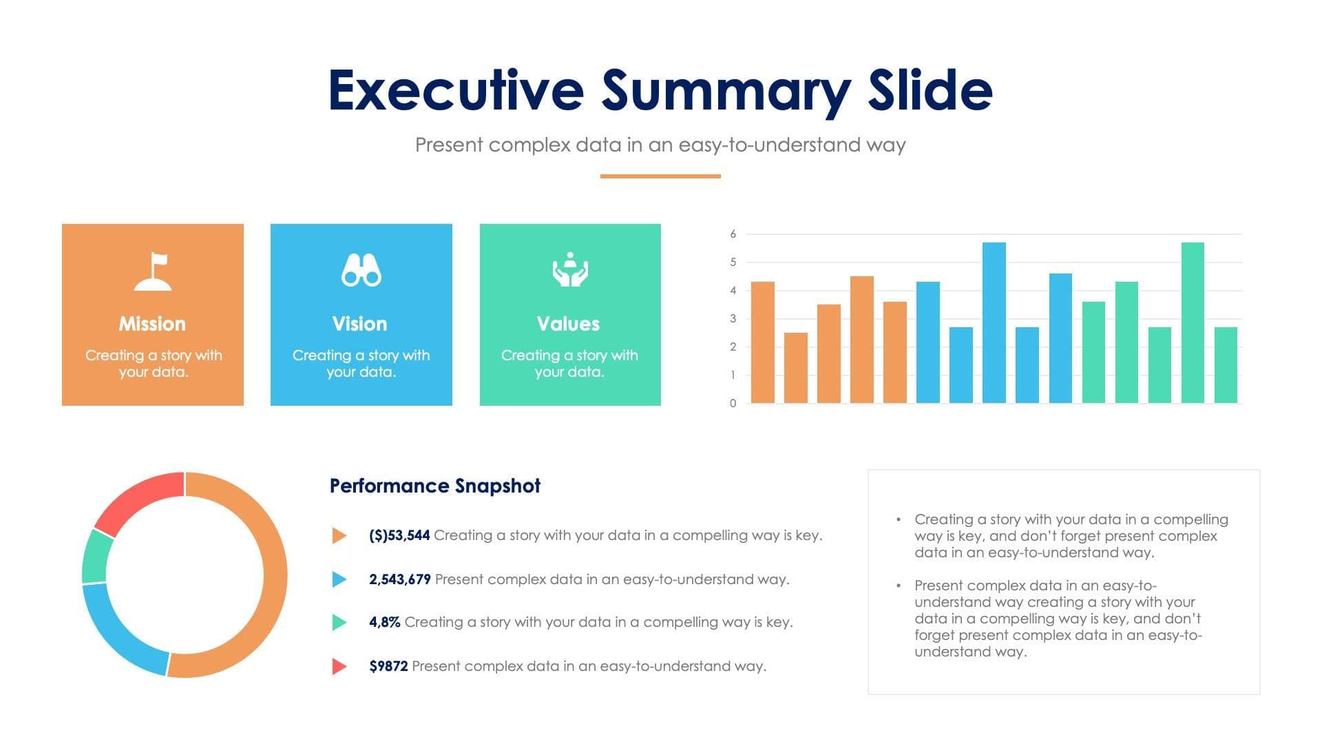 Executive Summary Slide Infographic Template S07252232 | Infografolio