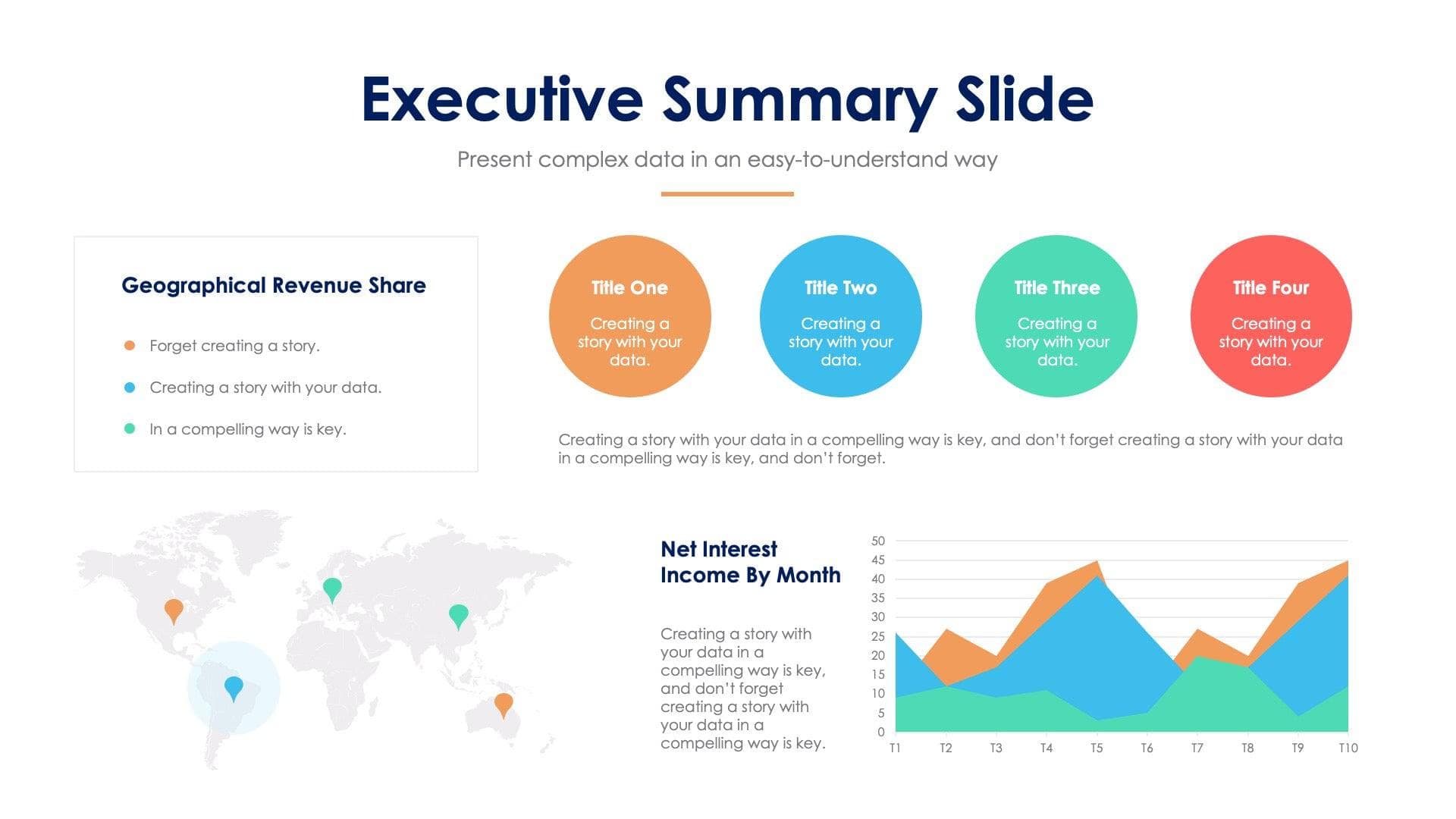 Executive Summary Slide Infographic Template S07252237 | Infografolio