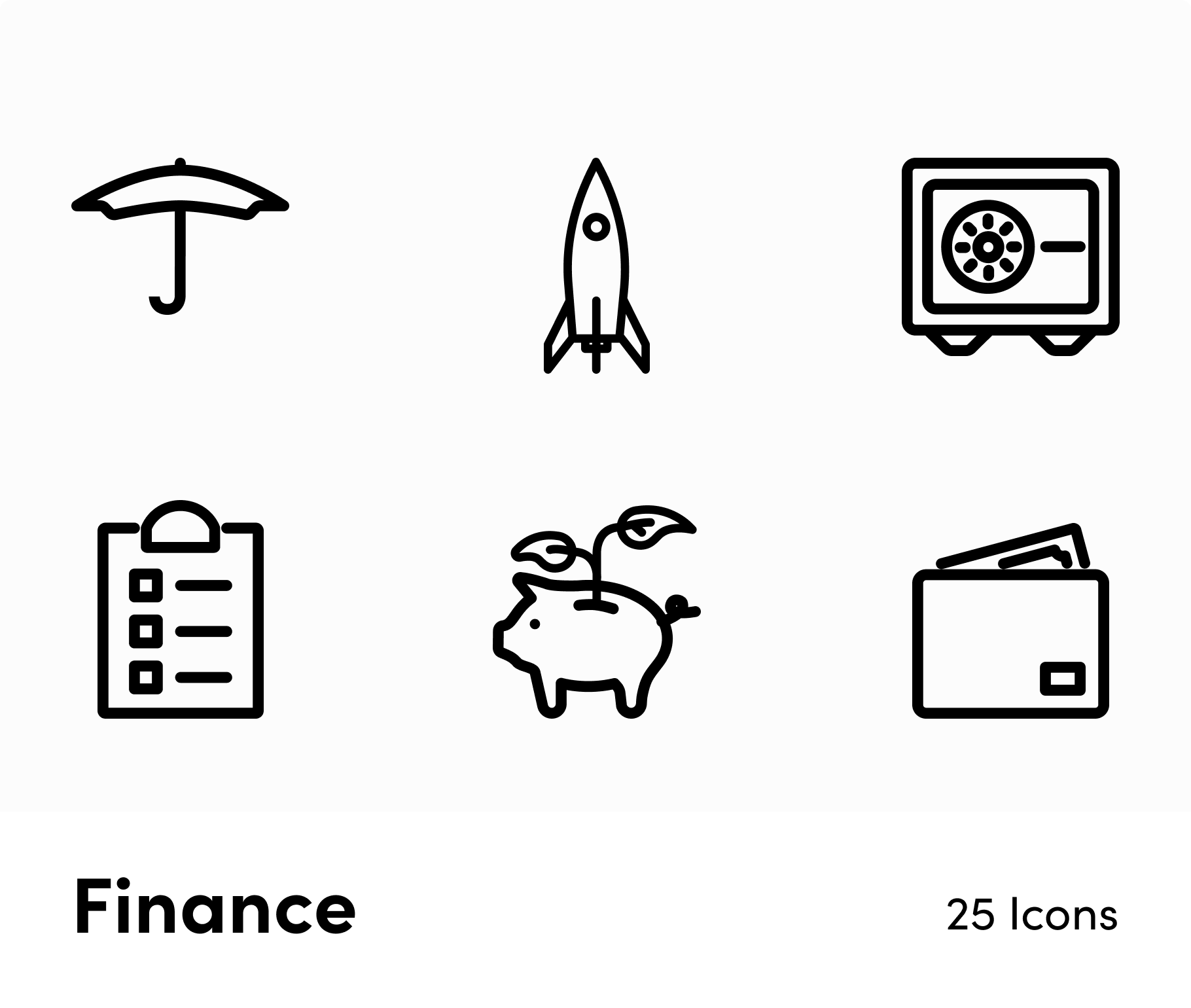 Finance-Outline-Vector-Icons Icons Finance Outline Vector Icons S12162101 powerpoint-template keynote-template google-slides-template infographic-template