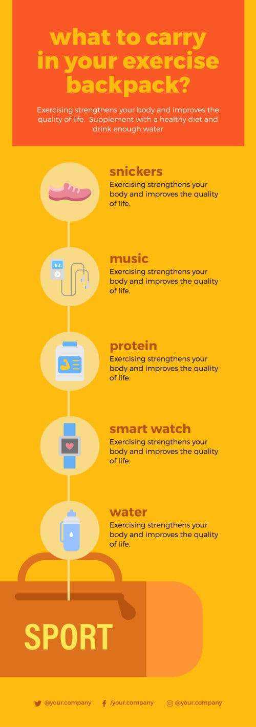 Fitness Infographics | Infografolio
