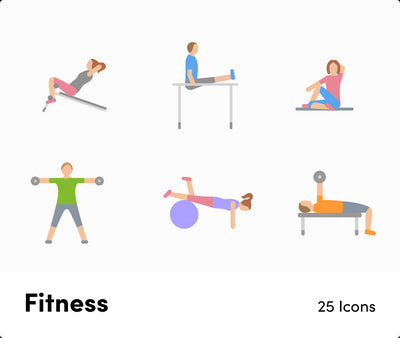 Fitness Flat Vector Icons S12082104-Icons-Fitness-Flat-Vector-Icons-Powerpoint-Keynote-Google-Slides-Adobe-Illustrator-Infografolio