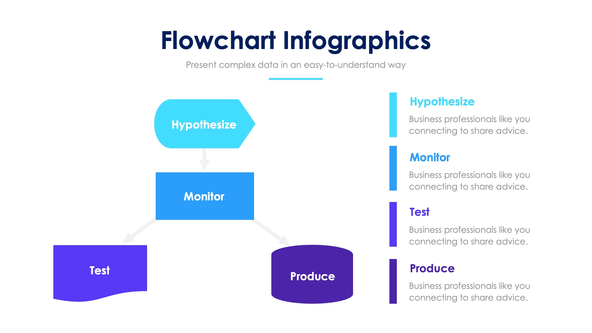 Flowchart Slide Infographic Template S11182103 | Infografolio