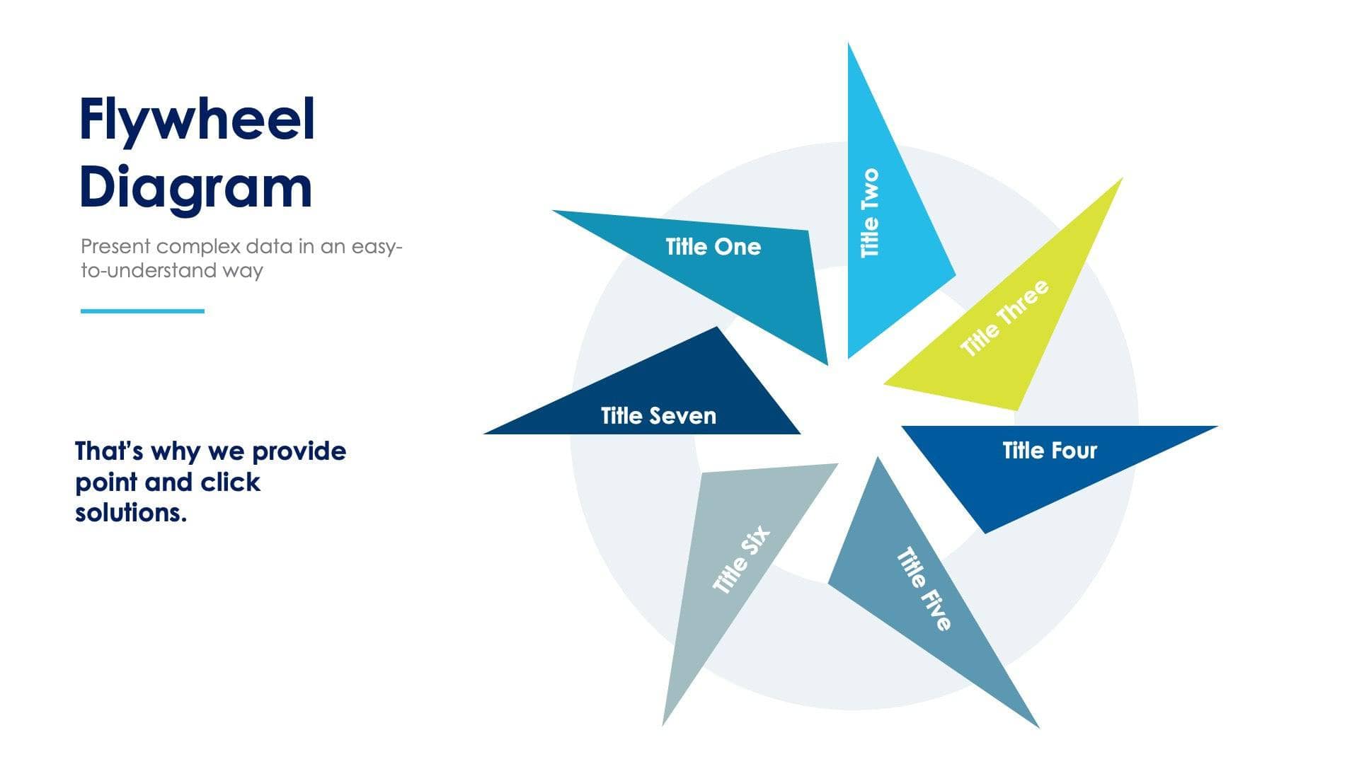 Flywheel Diagram Slide Infographic Template S01062201 | Infografolio