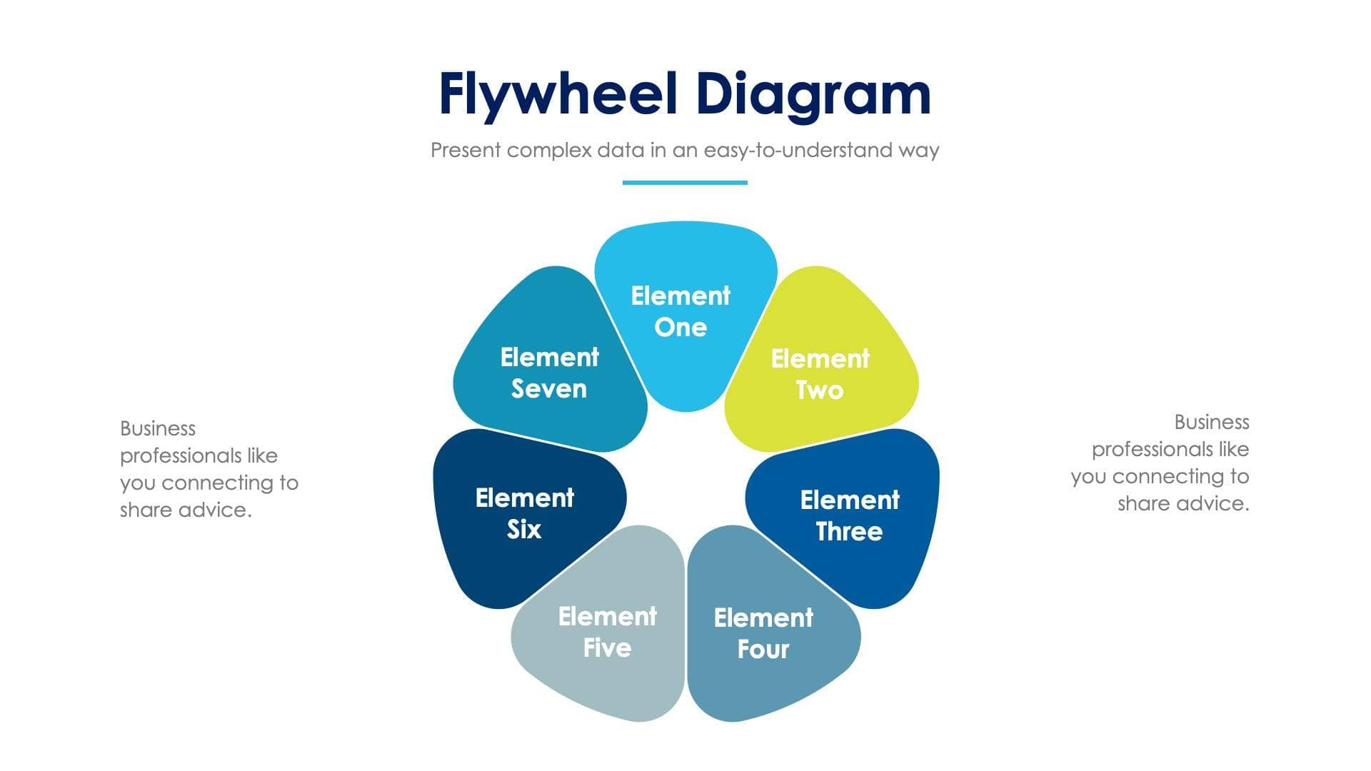 Flywheel Diagram Slide Infographic Template S01062203 | Infografolio