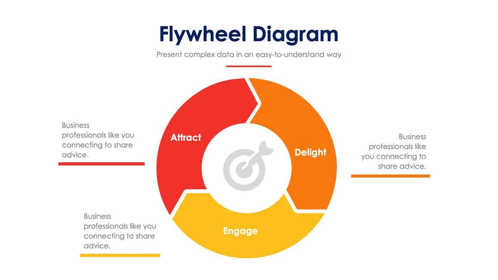 Flywheel Diagram Slide Infographic Template S11242113 | Infografolio
