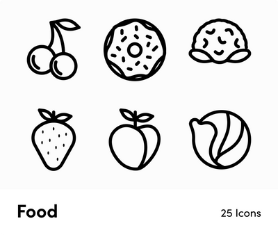 Food-Outline-Vector-Icons Icons Food Outline Vector Icons S12162102 powerpoint-template keynote-template google-slides-template infographic-template