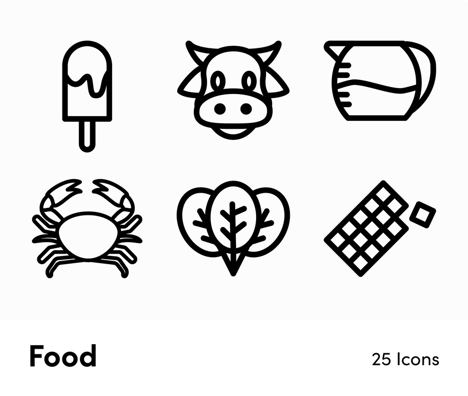 Food-Outline-Vector-Icons Icons Food Outline Vector Icons S12162104 powerpoint-template keynote-template google-slides-template infographic-template
