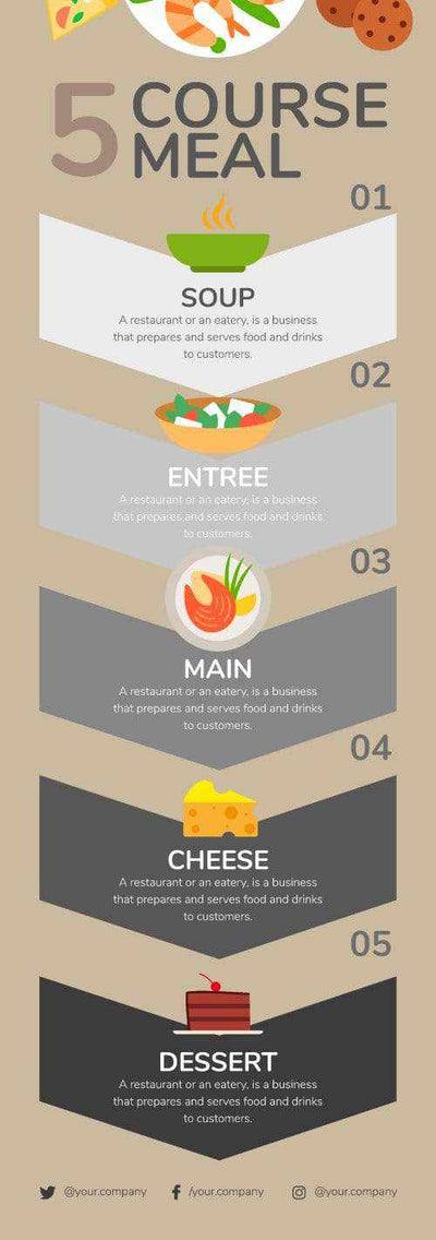 Restaurant Infographics V9-Food-Powerpoint-Keynote-Google-Slides-Adobe-Illustrator-Infografolio