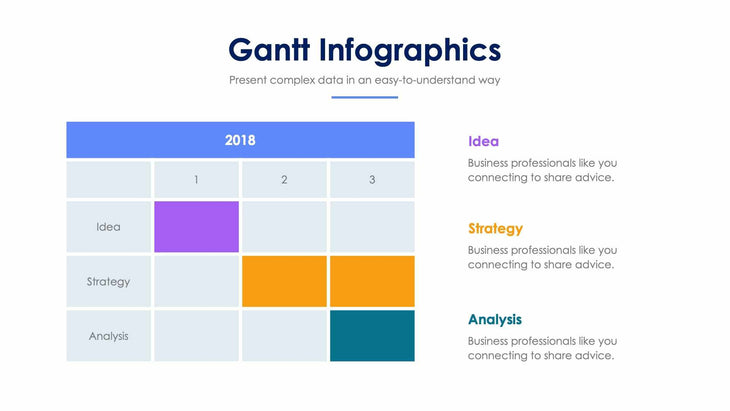 Gantt Chart Slide Infographic Template S12032106-Slides-Gantt Chart-Slides-Powerpoint-Keynote-Google-Slides-Adobe-Illustrator-Infografolio
