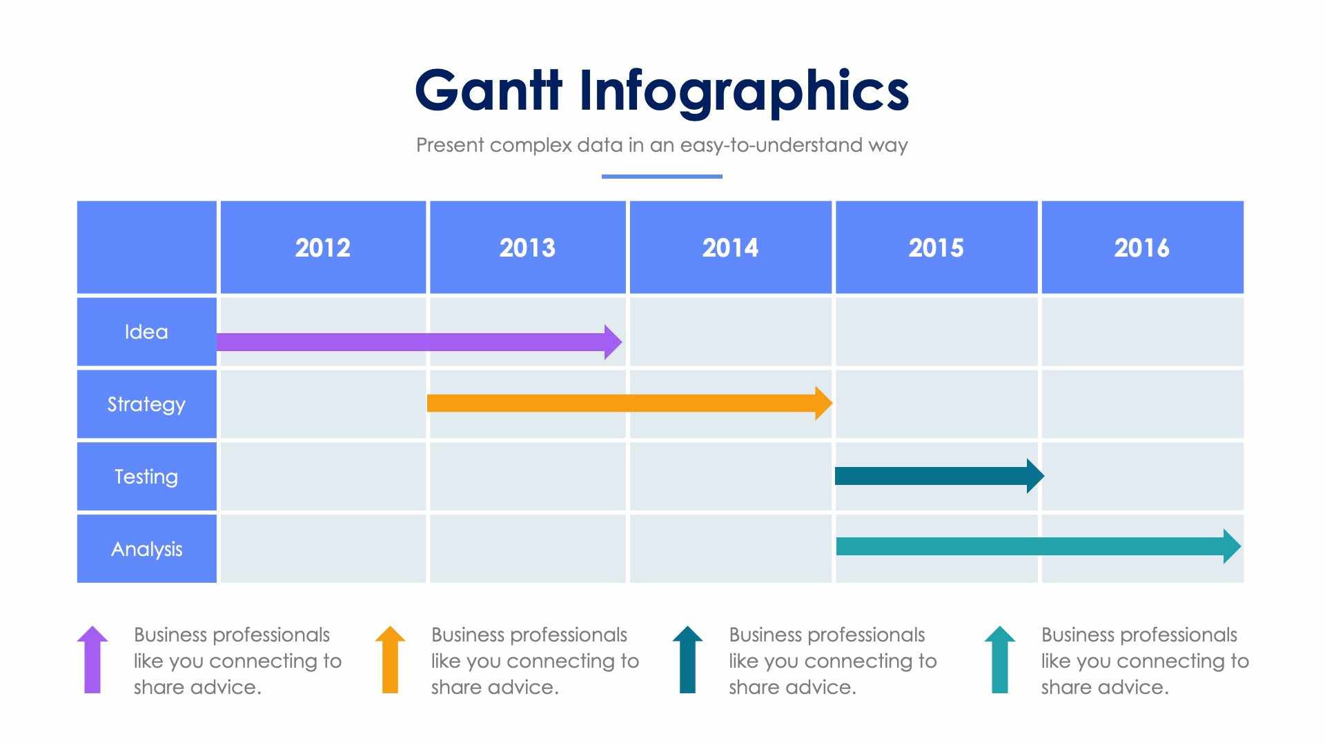 Gantt Chart Slide Infographic Template S12032110 – Infografolio