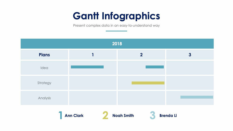 Gantt Chart Slide Infographic Template S12032119-Slides-Gantt Chart-Slides-Powerpoint-Keynote-Google-Slides-Adobe-Illustrator-Infografolio