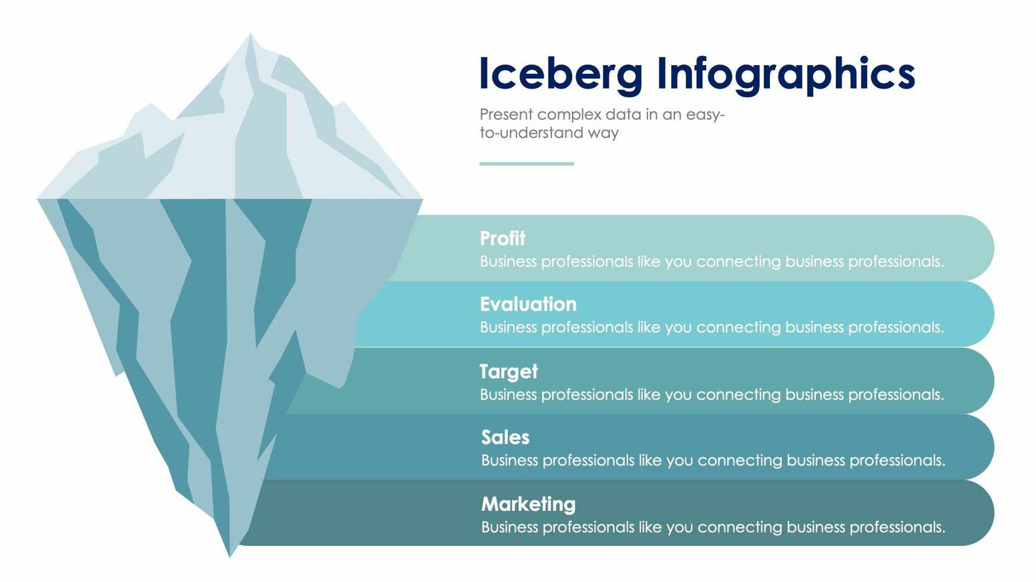 Iceberg Slide Infographic Template S01182218 – Infografolio