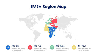 Emea Map Vector EMEA Region Map Slide Templates | Infografolio