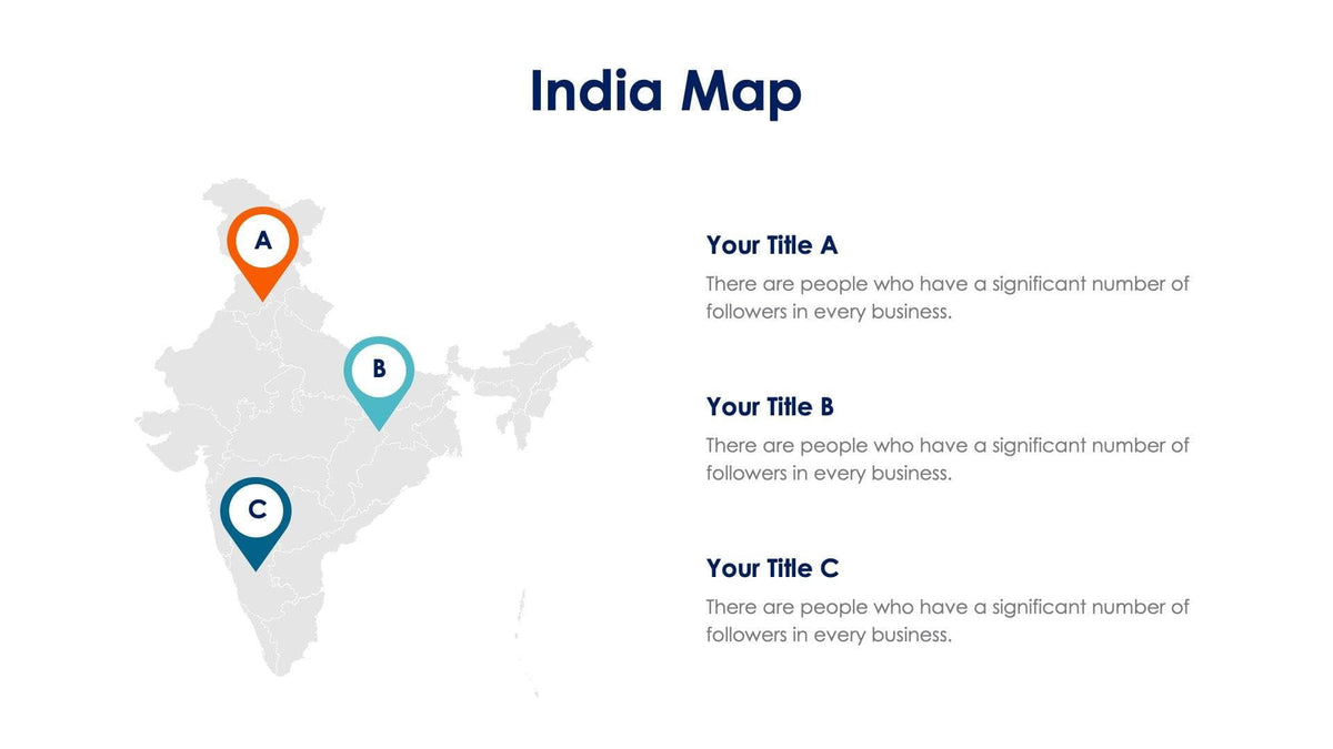 India Map Infographic Slide Template S04112202 – Infografolio