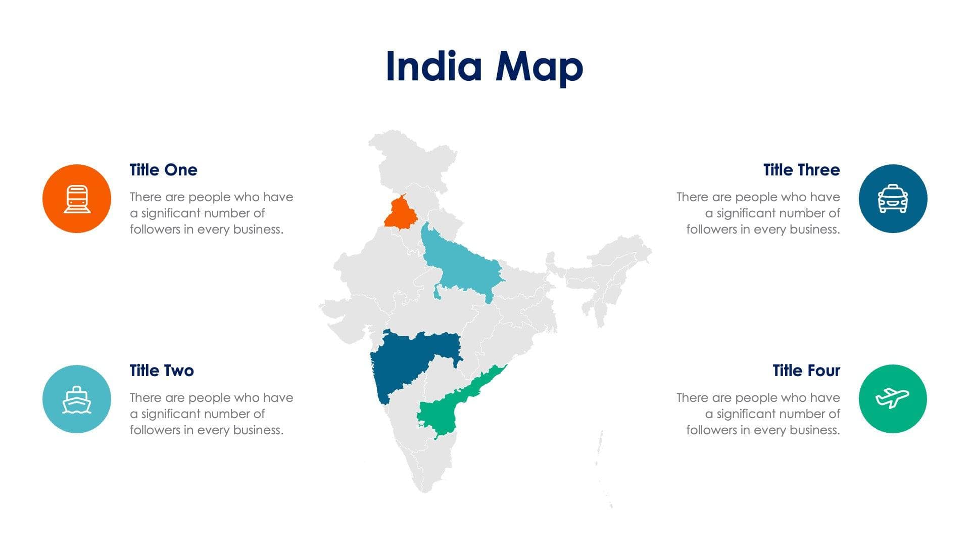 India Map Infographic Slide Template S04112203 | Infografolio