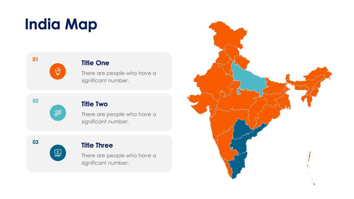 India Map Infographic Slide Template S04112210 – Infografolio