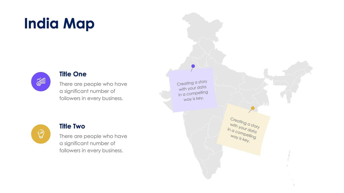 India Map Infographic Slide Template S04112212 – Infografolio