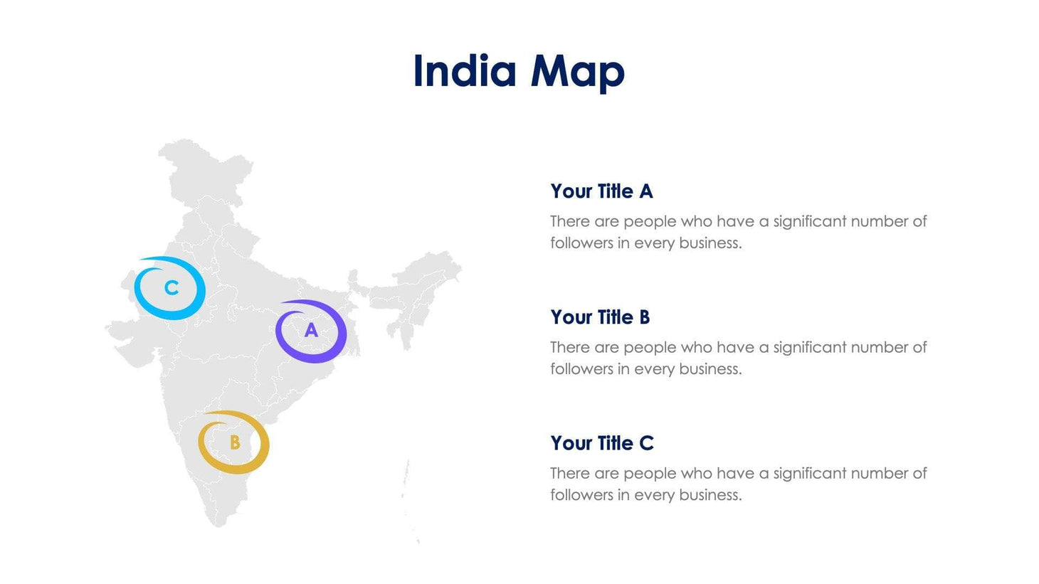 India Map Infographic Slide Template S04112213 – Infografolio